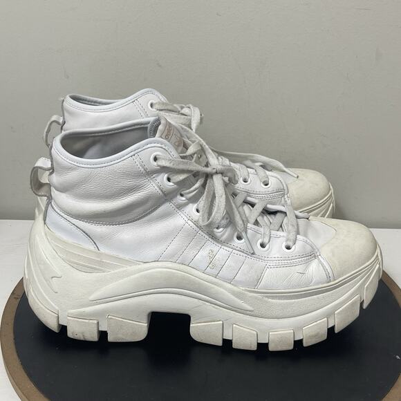 Adidas Nizza Hi Xy22‎ Lace Up High Top Chunky Platform Sneaker M 12 - Picture 1 of 10